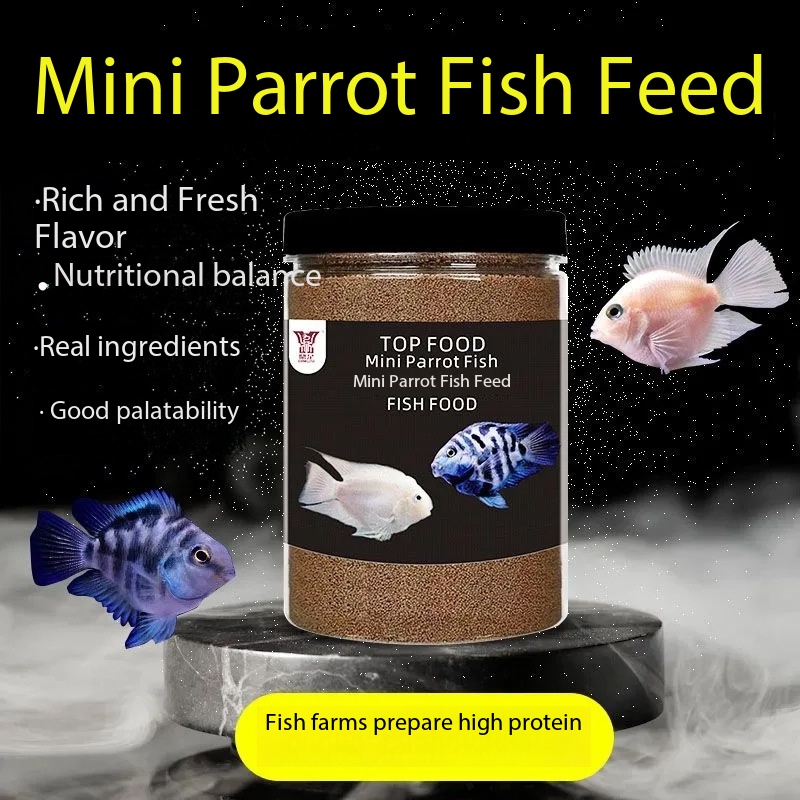 Baby Food With Protein - Yüksek Proteinli Spirulina Astaksantin Mini Papağan