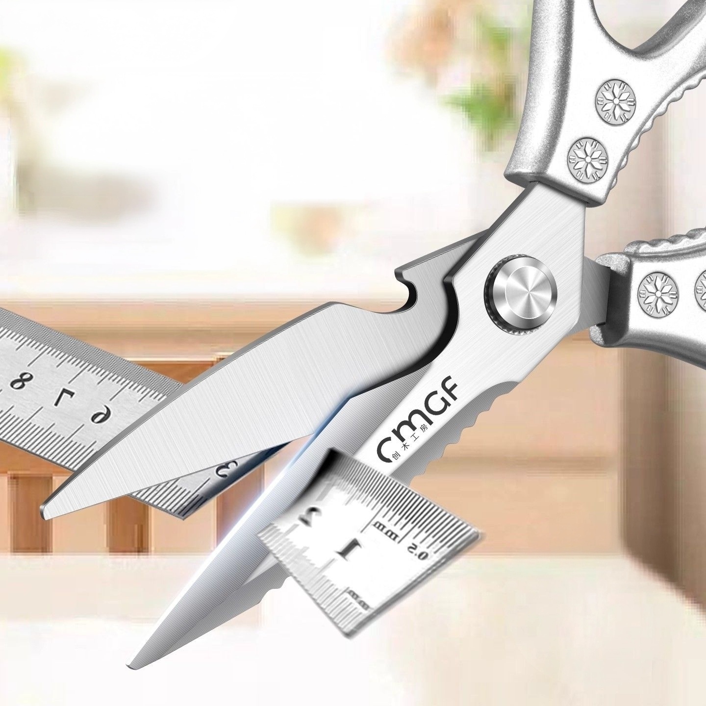 Baby Food Scissors - Çok Fonksiyonlu Mutfak Makası Profesyonel Et