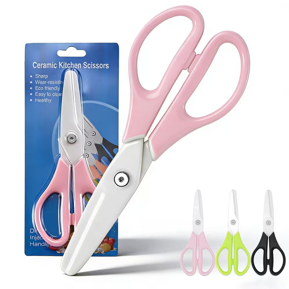 Baby Food Scissors - Dobeli 8 inç Zirkonya Seramik Keskin
