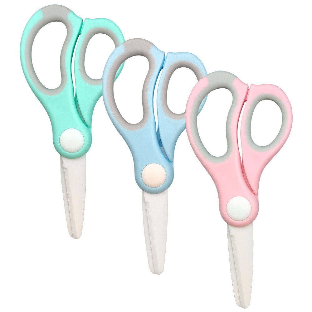 Baby Food Scissors - Taşınabilir seramik makas bebek maması değirmenleri