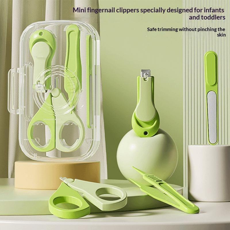 Baby Food Scissors - Gıda Sınıfı Malzeme 4 Parça Bebek