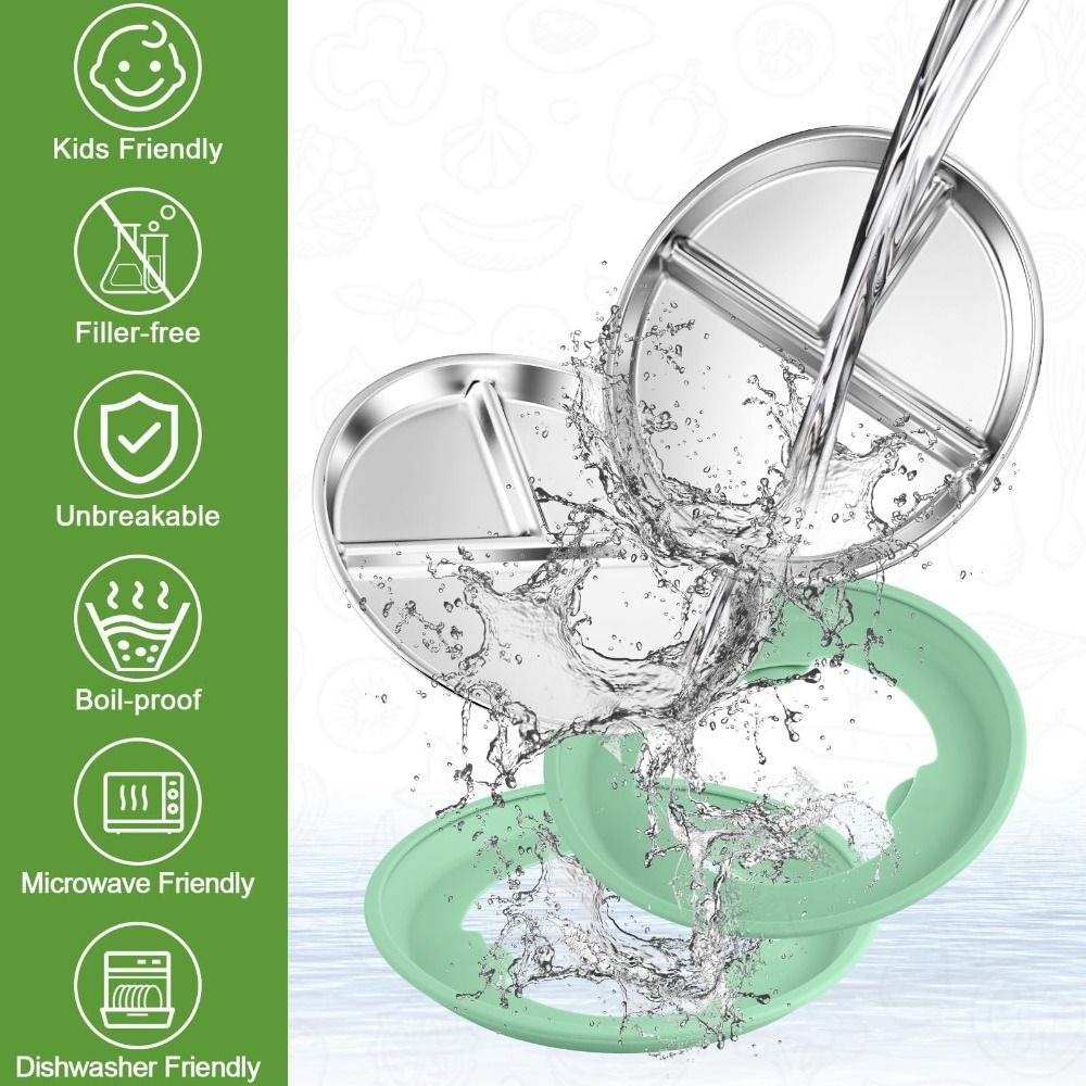 Yeni Kaymaz Paslanmaz Çelik Ço - Plate Suction Toddler incelemesi ve fiyatı