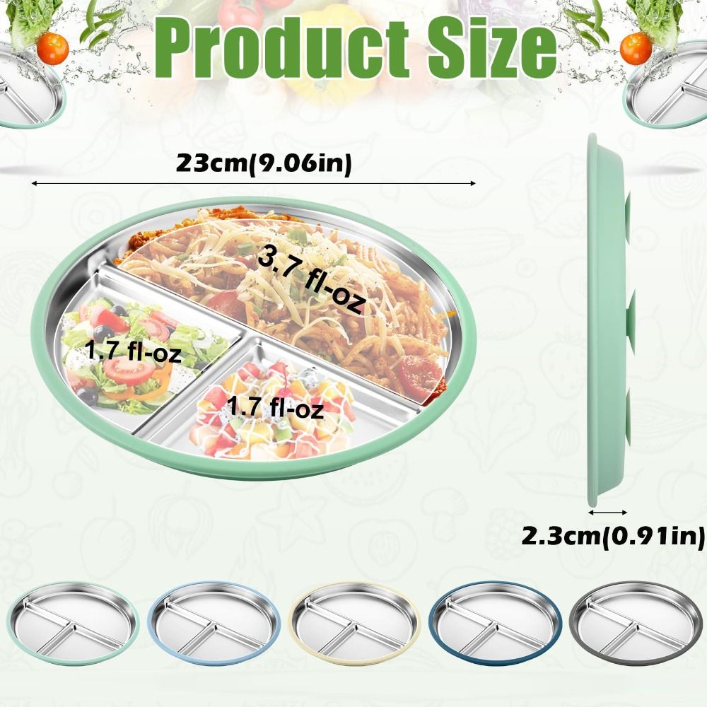 Paslanmaz Çelik Çocuk Tabağı,  - Plate Suction Toddler incelemesi ve fiyatı