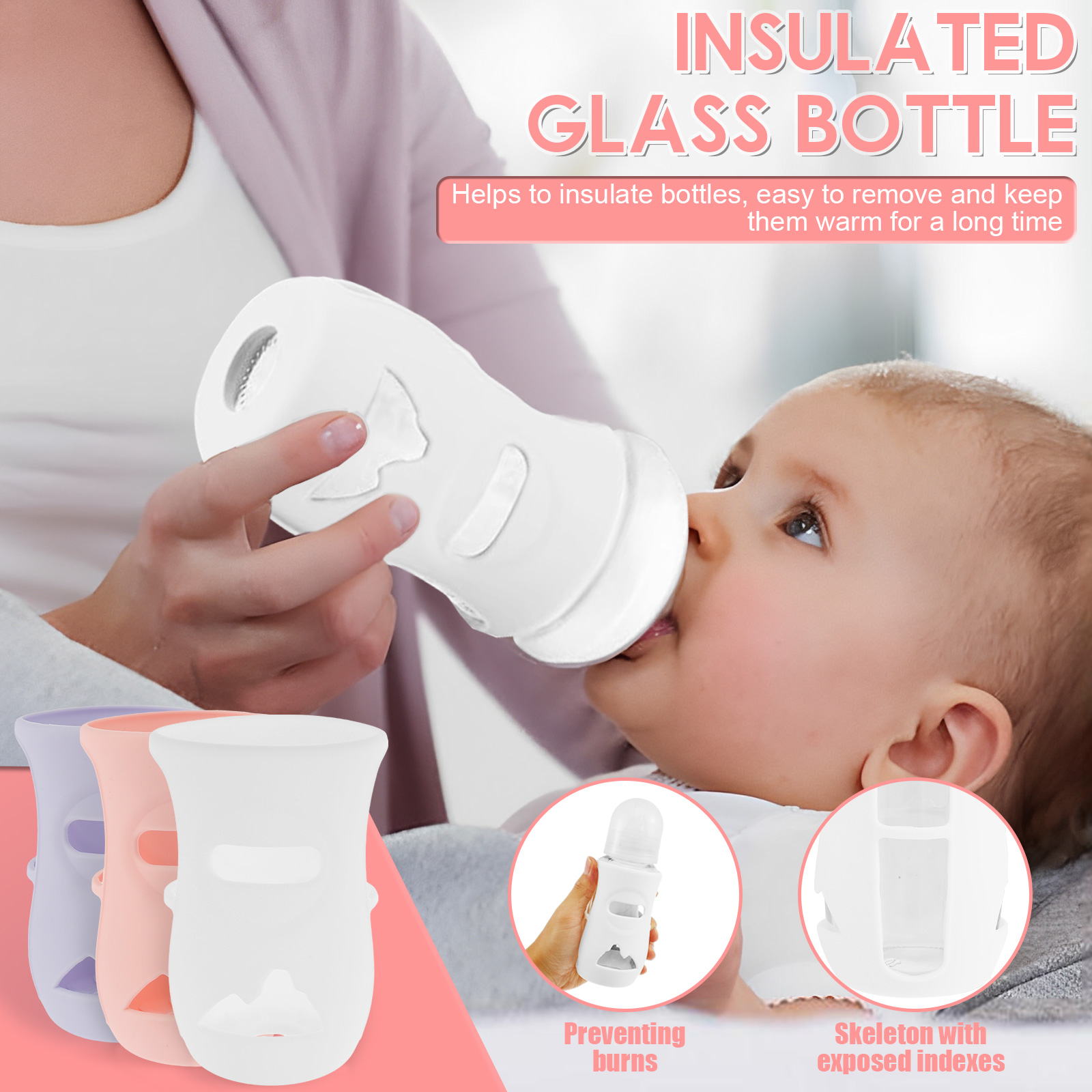 Silikon Kollu Silikon Biberon  - Baby Food Jars incelemesi ve fiyatı