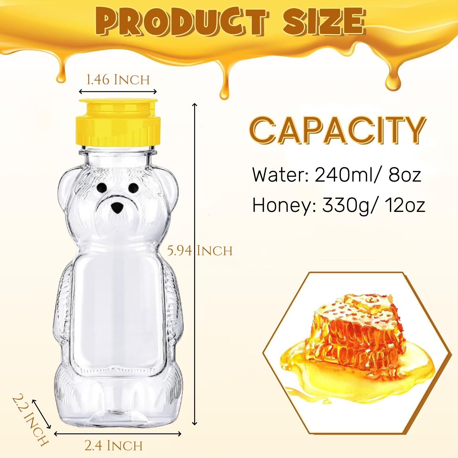 12-36 adet Plastik Ayı Bal Kav - Baby Food Jars incelemesi ve fiyatı