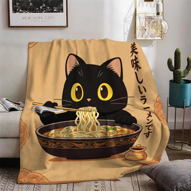Sevimli Kedi Ramen Battaniye,  - Baby Food In Japan incelemesi ve fiyatı