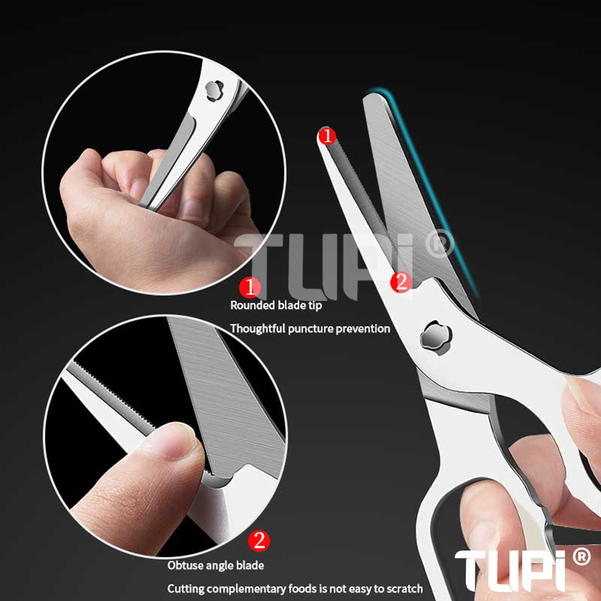 TUPI Bebek Maması Makası - Çık - Baby Food Scissors incelemesi ve fiyatı